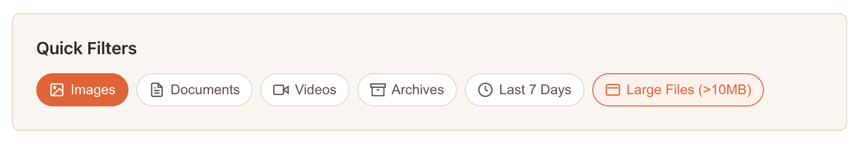Pattern matching search demo